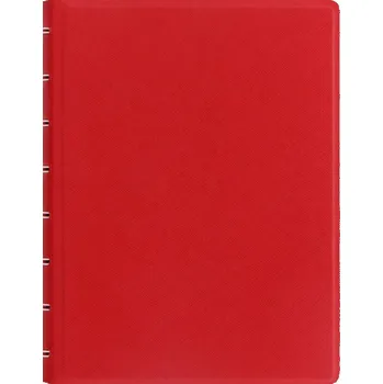 Zápisník Filofax Saffiano Red A5 zápisník