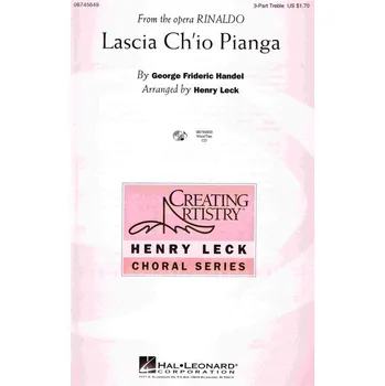 LASCIA CH'IO PIANGA / 3-PART TREBLE*