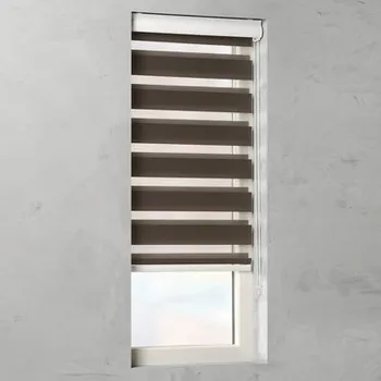 Roleta Roleta Den a Noc Soluna D-R12 Noah hnědá 100x175 cm