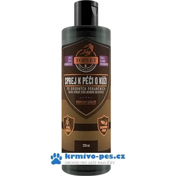 Kosmetika pro koně Sprej k péči o kůži po drobných poraněních 250ml