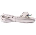 EMOS S14325 Flexo šňůra PVC 3x 1,5mm2, 5m, bílá