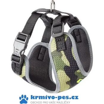 Postroj pro psa Postroj NIKITA Fashion S zelený FP 1ks