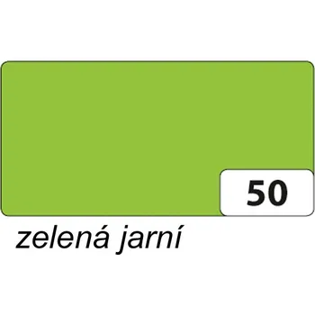 Umělecký papír Folia Barevný papír 130g - 50 Zelená jarní Velikost: A3