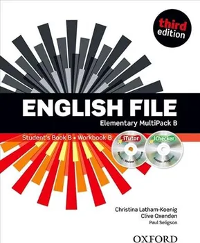 Anglický jazyk English File: Third Edition: Elementary Multipack B without CD-ROM - Clive Oxenden, Christina Latham-Koenig (2019, brožovaná)