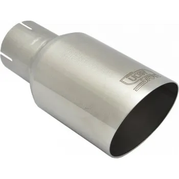 Koncovka výfuku Koncovka výfuku jednoduchá nerez Ulter Sport 90mm / 60mm saténová