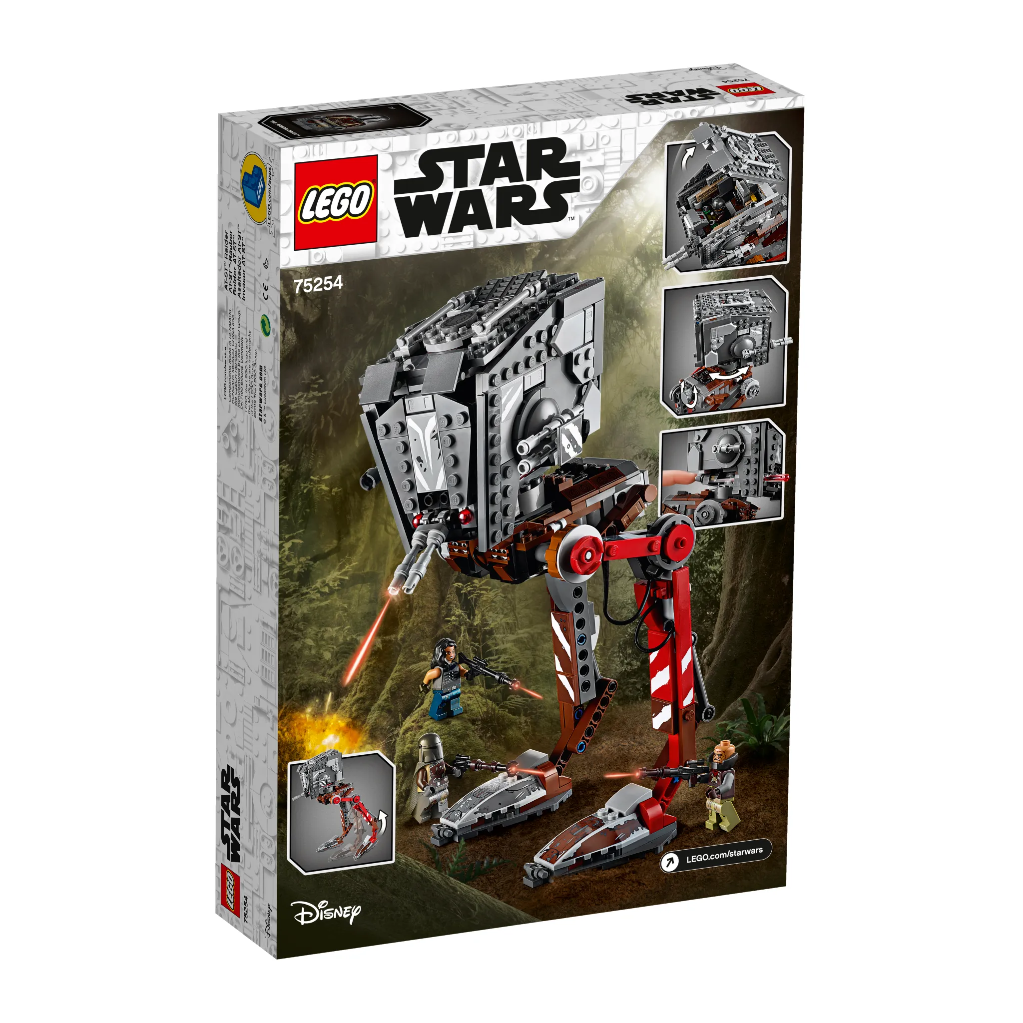 Fotografie 2 - Stavebnice LEGO LEGO Star Wars 75254 Průzkumný kolos AT-ST