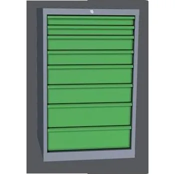 Dílenský stůl EPO 01C Zásuvková skříň Economy Barvy skříní	 šedo-žlutá RAL1023