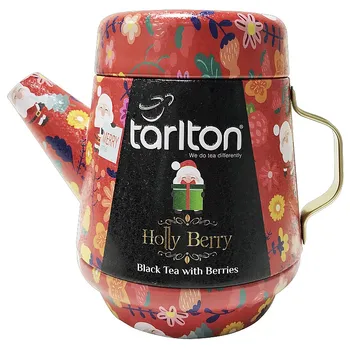 Čaj Tarlton Holly Berry Black Tea with Berries 100 g