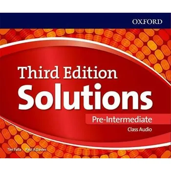 Anglický jazyk Solution: Third Edition: Pre-intermediate: Class Audio - Paul A. Davies, Tim Falla [3CD]