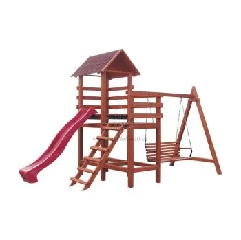 Dětské hřiště Nábytek PEGAS s.r.o. Zahradní dětské hřiště DAISY Teak