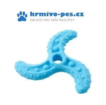 Hračka pro psa Hračka pes BUSTER Flex Fly Wheel, modrá 11cm