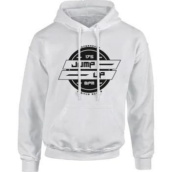 Pánská mikina Pánská mikina s kapucí SYMBOL-JUMP-UP Velikost: XL, Barva: Bílá