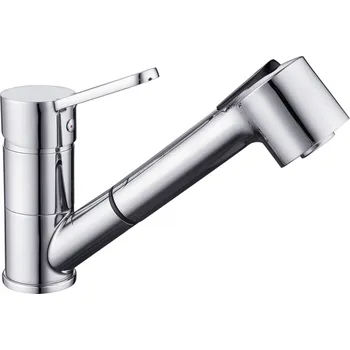 Vodovodní baterie Dřezová baterie Geos Best Handy GB74940CR (stojánková s výsuvnou koncovkou)