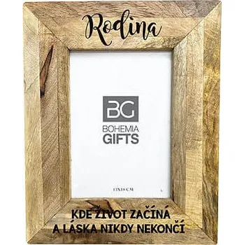 Fotoalbum Bohemia Gifts - Fotorámeček na fotografii 13x18 cm - rodina
