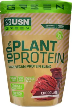 Protein USN 100% Plant Protein 900 g čokoláda