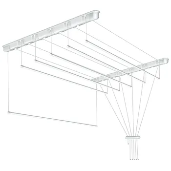 Sušák na prádlo Aldotrade Ideal 6 tyčí 150 cm