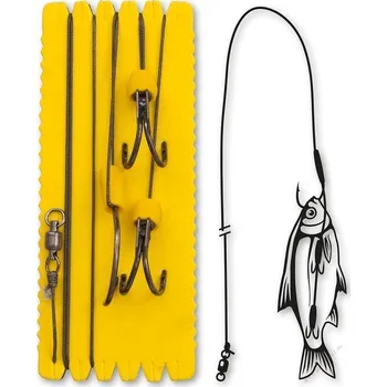 Black Cat - Návazec #8/0,#3/0,#3/0 Black Cat Big Bait Ghost Rig L 100kg 1pcs 1,40m
