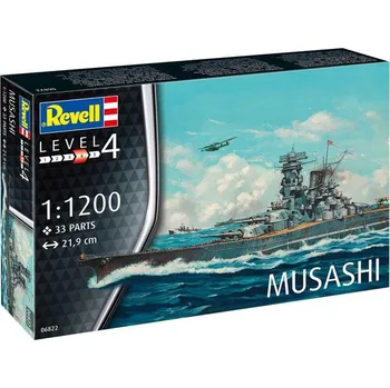 Plastikový model Revell Musashi Set 1:1200