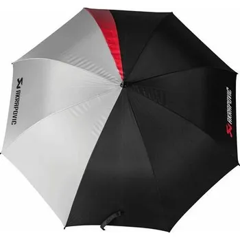 Deštník AKRAPOVIČ deštník LOGO black/silver