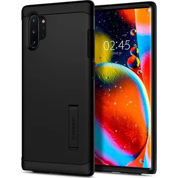Spigen Slim Armor pro Galaxy Note 10+ černé Pouzdro na mobilní telefon Spigen Slim Armor pro Galaxy Note 10+ černé