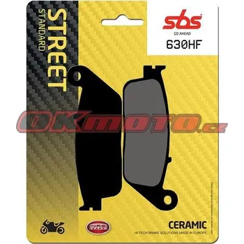 Brzdová destička Zadní brzdové destičky SBS 630HF - Triumph Legend 900 TT, 900ccm - 99-01