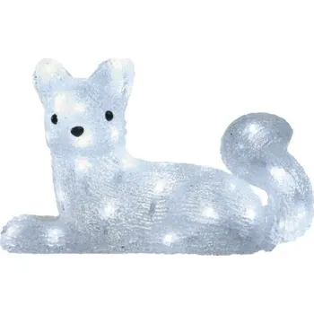 Vánoční světelná dekorace EMOS ZY2227 liška 40 LED studená bílá