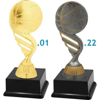 Figurka basketbal Barva: Zlatá, Výška: 16 cm