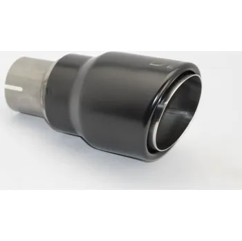 Koncovka výfuku Koncovka výfuku jednoduchá nerez Ulter Sport 90mm / 55mm černý obal
