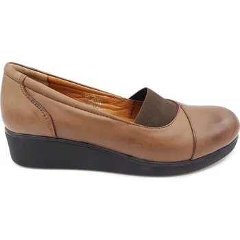 Dámské polobotky Dámská kožená vycházková obuv Safe step MISSTIC 19207 hnědá Velikost: 38 (EU)