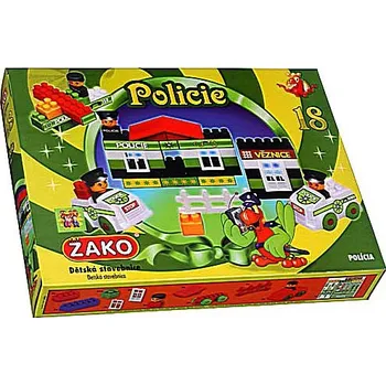 ostatní stavebnice Stavebnice Žako Policie
