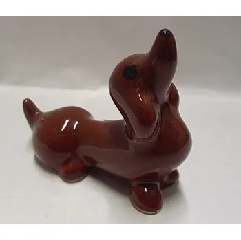 Jezevčík keramická soška pejska