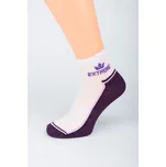 Gapo Dámské kotníkové ponožky EXTREME BÍLÁ 1. Velikost: 5-6 (EU 38-39), 2. Barva: 5 ks MIX pastelové