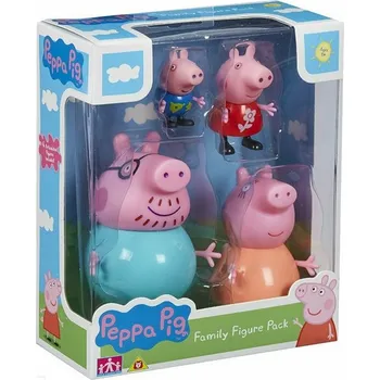Figurka TM Toys Sada figurek Prasátko Peppa 4 ks