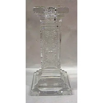 Svícen Svícen hranatý broušený český křišťál skleněný TMS 22