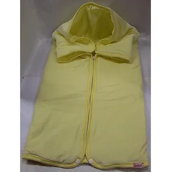 Příslušenství pro přepravu dětí Fusak jarní do kočárku kombi spací pytel žlutý