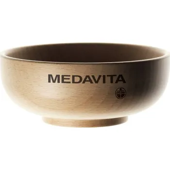 Kosmetický štětec Miska pro pečující přípravky, bukové dřevo, Medavita