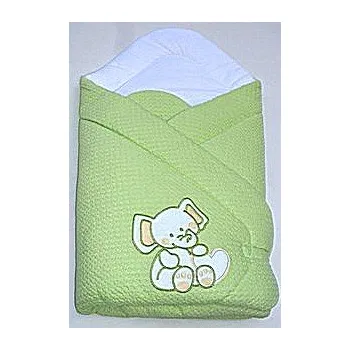 Zavinovačka Zavinovačka bavlněná se slonem zelená