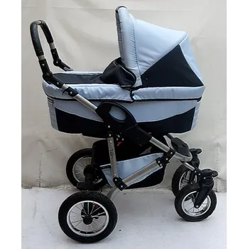 Kočárek Kočárek 4 Cross lux bledě modro černý