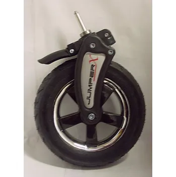 Příslušenství pro přepravu dětí Kolo přední ke kočárku Jumper X Tako včetně natačecího segmentu černý plastový ráfek