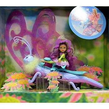 Panenka květinová víla Fairytopia Motýl Hue s vážkou od Mattela % 229