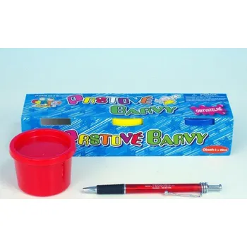 Vodová barva Dětské prstové barvy nejvyšší kvality v kelimcích pro malování prsty