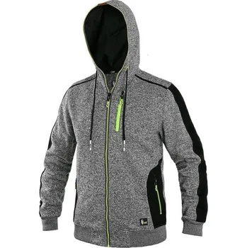 Pánská mikina Canis Indiana šedá/žlutá