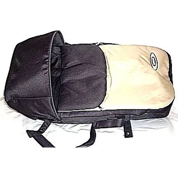 Taška vnitřní vložná do kočárku přenosní Univerzální černo béžová