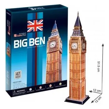 ostatní stavebnice Stavebnice prostorová objektu Big Ben Londýn Anglie