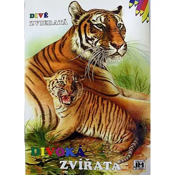 omalovánky Omalovánky Divoká zvářata A4 16 stran