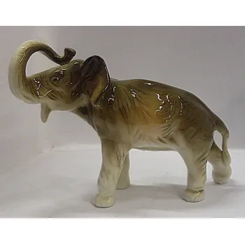 Slon porcelánová socha dárková dekorace Royal dux Duchcov 22