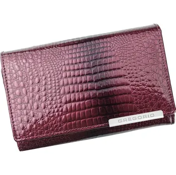 Peněženka Dámská kožená peněženka Gregorio GF112 fialová | KabelkyproVas.cz