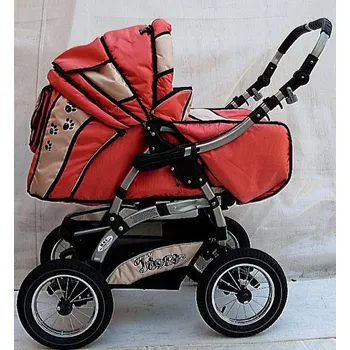 Kočárek Kočárek Tiger přehazovací rukojeť Bebetto kombinovaný orange