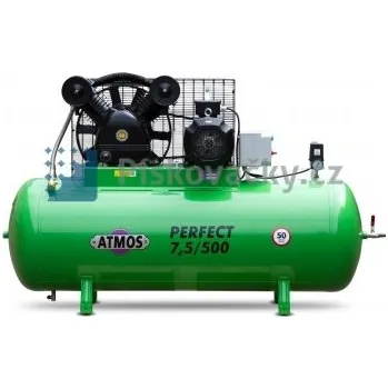 Kompresor Elektrický, pístový, průmyslový kompresor ATMOS-Perfect 7,5 / 500 (Y-D), MM P - 7,5/500 (Y-D) Kompresor elektrický, pístový, průmyslový - ATMOS Perfect 7,5/500 (Y-D), MM