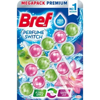 Henkel Bref Perfume Switch 3 x 50 g WC čistič Henkel Bref Perfume Switch 3 x 50 g